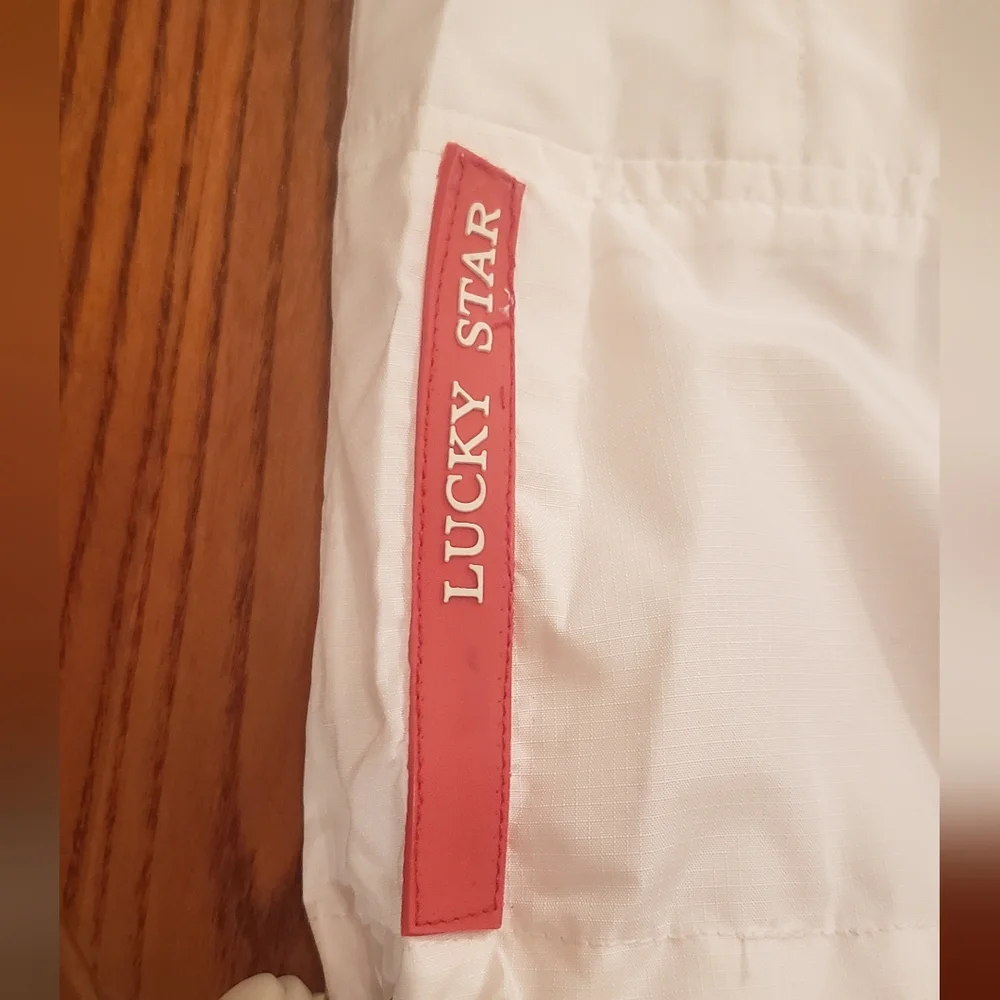 CLN Sweden white hooded windbreaker, size S - NEW - Picture 8 of 10